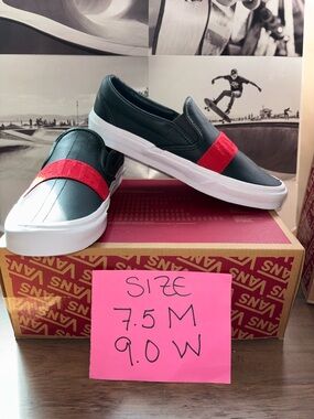 Vans Classic Slip On W sz 7.5 Men’s 9.0 Women’s